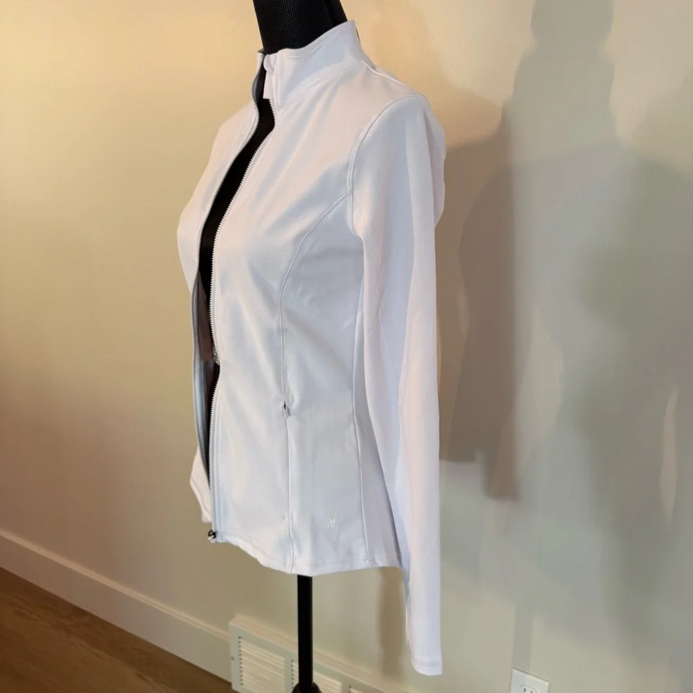 Spyder Active White Jacket - Picture 3 of 6